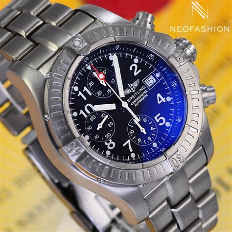 breitling titanium watches for sale|Breitling avenger automatic titanium.